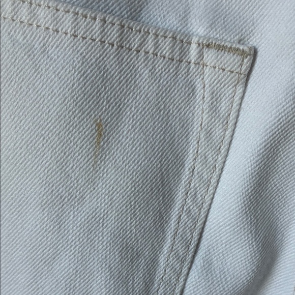 White Wide-Leg Jeans(10) - Picture 4 of 8